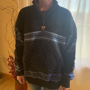 Dale of Norway Dale Sport 1/4 zip pullover sweater